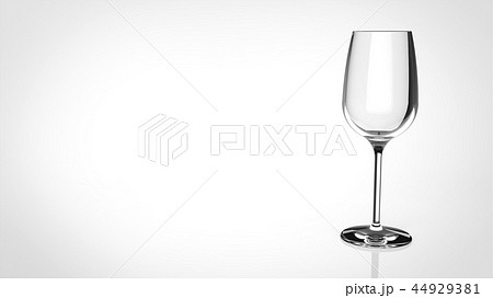 ワイングラス 右のイラスト素材