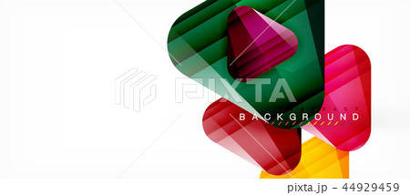 Geometric abstract background, triangles 44929459