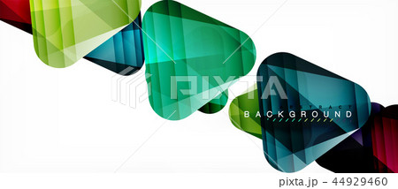 Geometric abstract background, triangles 44929460