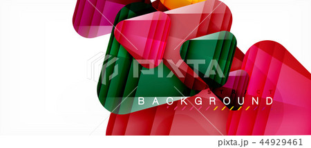 Geometric abstract background, triangles 44929461