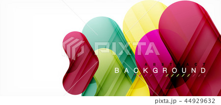 Shiny glossy arrows background 44929632