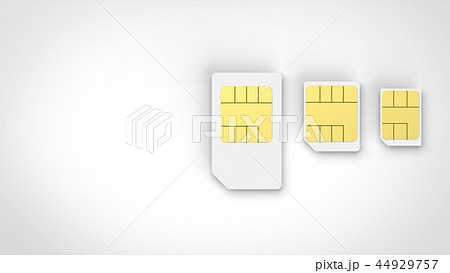 SIMカード　全種類　右 44929757