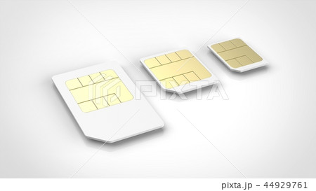 SIMカード　全種類　パース 44929761