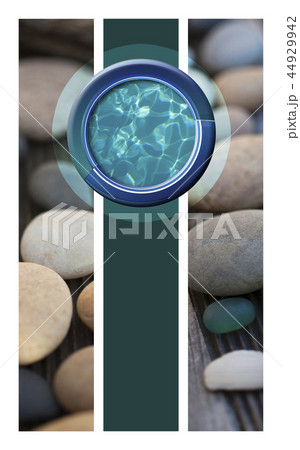 Spa backgrounds on a collage 44929942