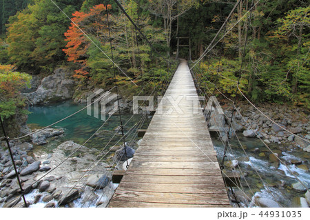 秋山郷の秋　見倉橋 44931035