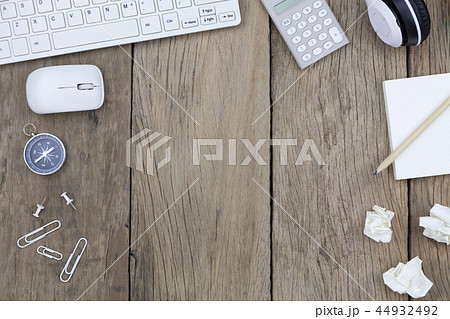 Office desk table of Business workplace 44932492