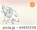 年賀状_横（亥） 44932538