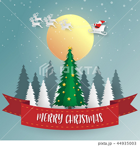 Merry Christmas and Happy New Year background. 44935003