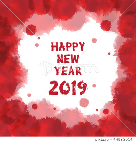 Happy new 2019 year. Greetings card. Happy new 2019 year. Greetings card. 44935014