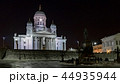 ヘルシンキ大聖堂・夜景１ 44935944