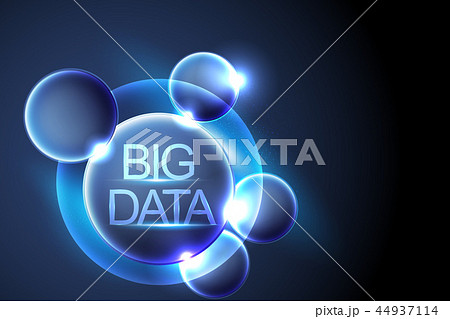 Big data concept and Network connection system Big data concept and Network connection system 44937114