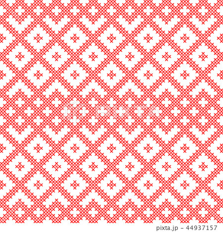 Seamless pattern based on slavic ornament. Seamless pattern based on slavic ornament. 44937157