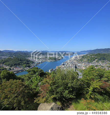 尾道水道 浄土寺山展望台から の写真素材