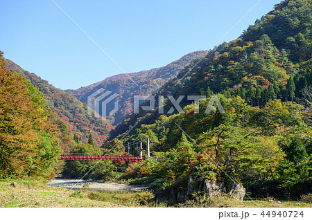秋　抱返り渓谷　秋田県 44940724