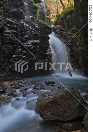 スッカン沢 雄飛の滝 (秋) スッカン沢 雄飛の滝 (秋) 44940735