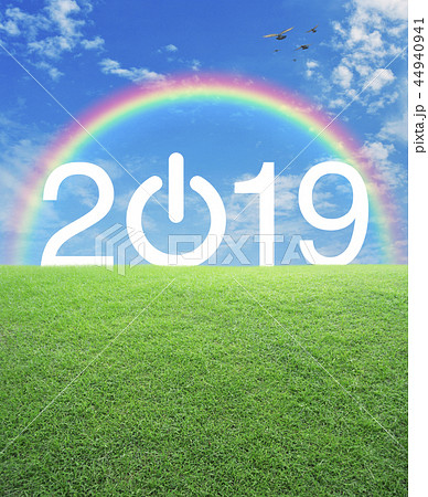 Happy new year 2019 concept Happy new year 2019 concept 44940941