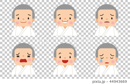 男の子_表情パターン6 44943669