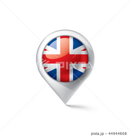 United Kingdom flag, vector illustration on a white background 44944608