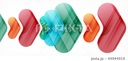 Colorful glossy arrows abstract background 44944919