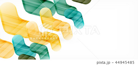 Colorful glossy arrows abstract background Colorful glossy arrows abstract background 44945485