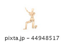 Wooden Dummy Stand, Show, Present. 3D rendering 44948517