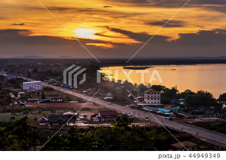Viewpoint Pakse Town, Laos Viewpoint Pakse Town, Laos 44949349