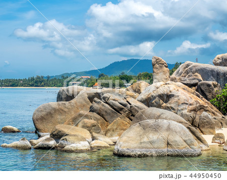 Grandpa rock, penis-like large stone, Samui Grandpa rock, penis-like large stone, Samui 44950450