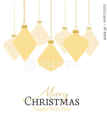 Diamond Christmas balls 44953203