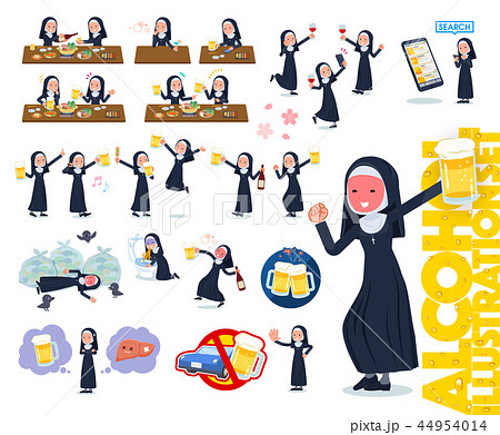 flat type Nun women_alcohol 44954014