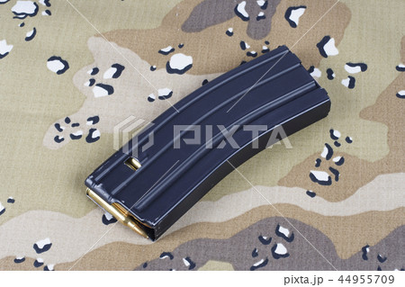 M-16 magazine with cartridges on uniform  44955709