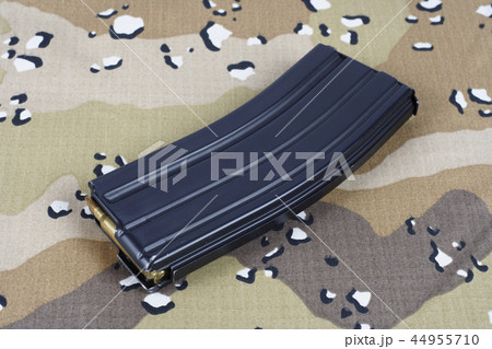 M-16 magazine with cartridges on uniform M-16 magazine with cartridges on uniform 44955710