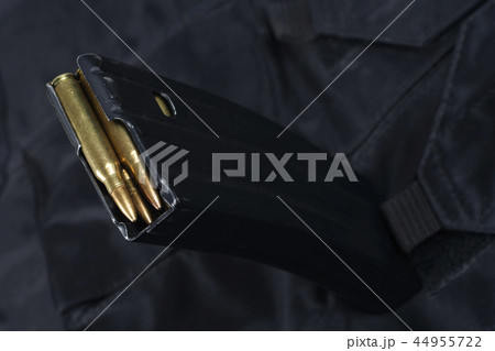 M-16 magazine with cartridges on uniform M-16 magazine with cartridges on uniform 44955722