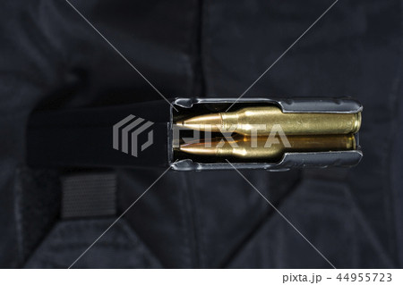 M-16 magazine with cartridges on uniform M-16 magazine with cartridges on uniform 44955723