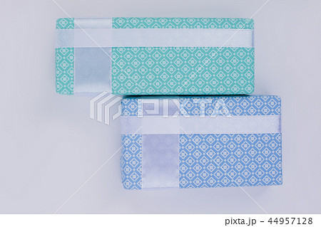 Gift boxes on light background. Gift boxes on light background. 44957128