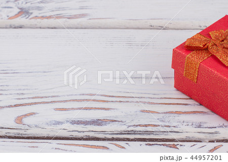 Elegant jewelry gift box with copy space. Elegant jewelry gift box with copy space. 44957201