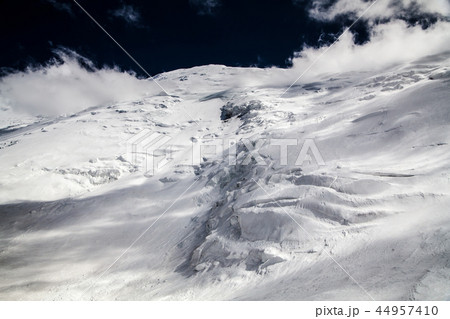 Ice, snow, sky and mountains at Pamir Ice, snow, sky and mountains at Pamir 44957410