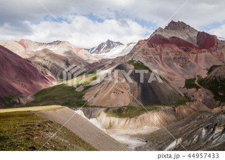 Beautiful view of Pamir mountains 44957433