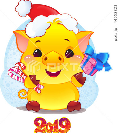 Yellow Earthy Pig with Gift Box Yellow Earthy Pig with Gift Box 44958823