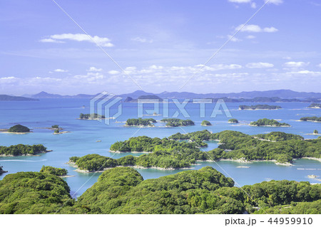 長崎の美しい九十九島(展海峰) 長崎の美しい九十九島(展海峰) 44959910