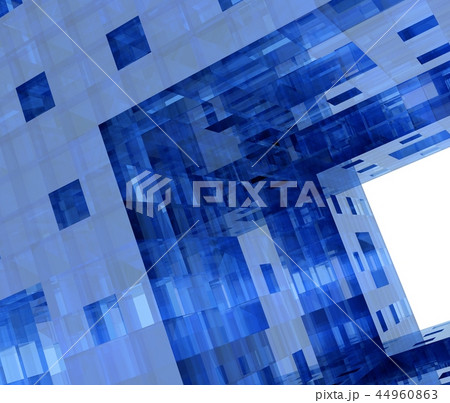 幾何学的な配置の立方体 44960863