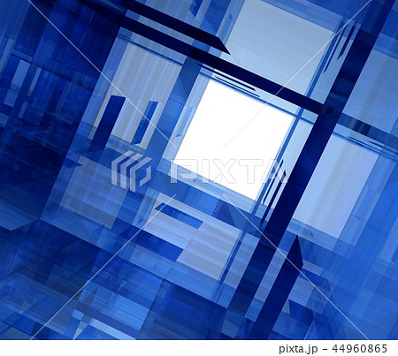 幾何学的な配置の立方体 44960865