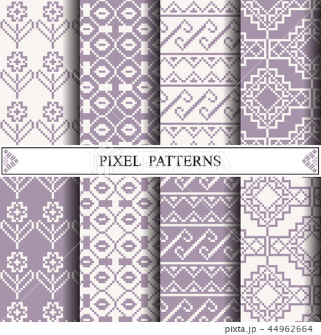 Thai pixel pattern for making fabric textile 44962664