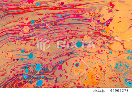 Abstract marbling art patterns 44965273