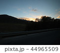 夕日 夕焼け 夕暮れ 44965509