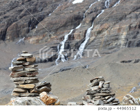 チベット 西蔵 石積み 44965512