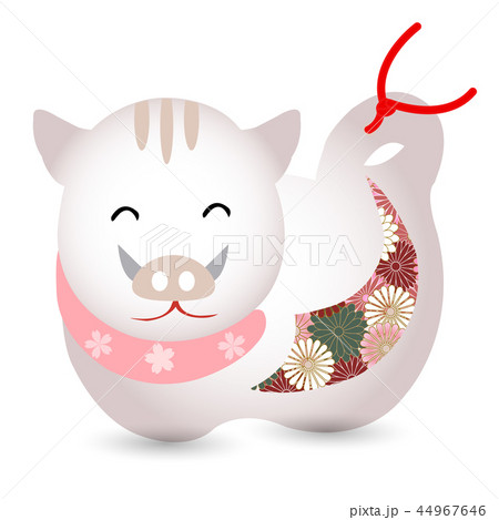 亥　動物　年賀状　アイコン  44967646