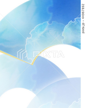 和-和柄-和風-背景-金箔-夏-紅葉 44967892