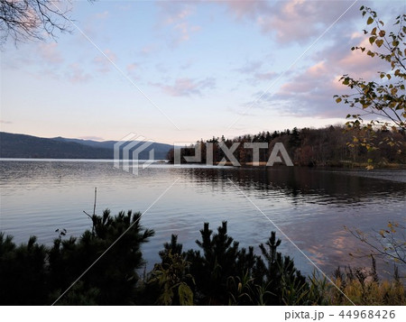 秋の阿寒湖 44968426