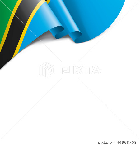 Tanzania flag, vector illustration on a white background 44968708