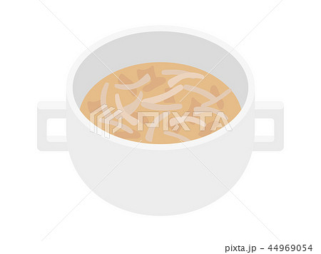 オニオンスープのイラスト素材 44969054 Pixta